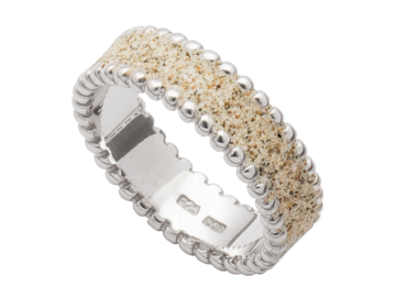 Modell Strandzauber - 1 Bandring aus 925er Silber